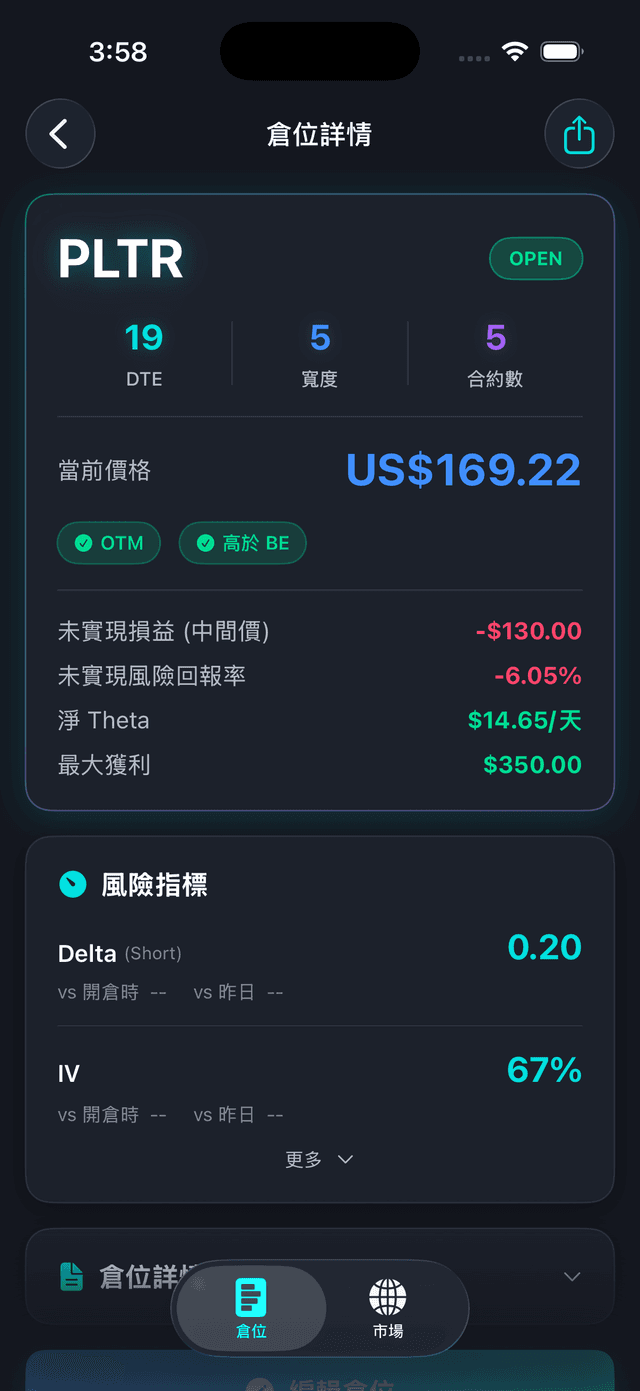 AI 分析 — 風險警示與投資組合洞察